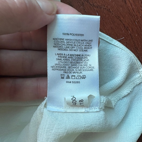 Express White Off-Shoulder Ruffle Blouse - Picture 5 of 9